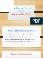 Biochemical Basis of Anaemia