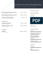 CV Erbelto Dalton Da Julia Carlos Matemate