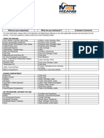 Checklist - Wheel Loaders V0611 2