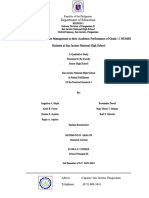 Effectiveness of Time Management To Their Academic Performance