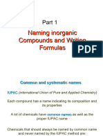 Naming Inorganic Compounds