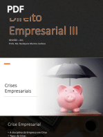 AULA - REVISÃO - Direito Empresarial III