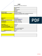 1 Pager Customer Details KYC Form Synechron