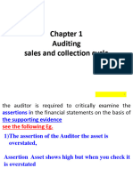 CH 1 Audit of Sales and Collection Cycle Refer CH 14 Final