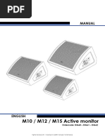 DAP Audio M10 - M12 - M15