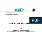 Microeconomics 2023 Bis