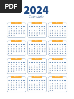 Calendario Cuaderno - COSOC