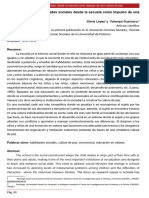 Desarrollando Las Habilidades Sociales Desde La Escuela Como Impulso de Una Cultura de Paz