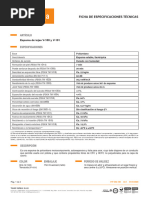 Ficha Tecnica Espuma V 100