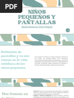 Niños Pequeños y Pantallas