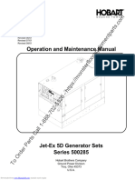 Manual Hobart Jet Ex - 5d