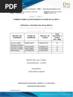 Anexo 1 Fase 2 Formato para La Ejecución de La Guía de La Fase 2