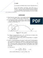 Regular Curves Arc Length