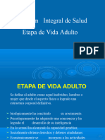 Promocion en Salud Del Adulto