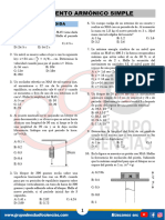 Movimiento Armónico Simple: Práctica Dirigida