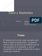 Trazo y Replanteo