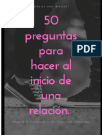 50 Preguntas para Hacer Antes de Tener Una Relacion