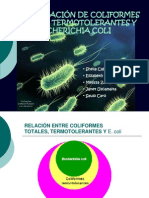 Determinación de Coliformes