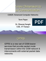 GPRS: A New Dimension To Wireless Communication