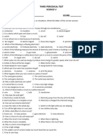 PT - Science 5 - Q3