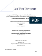 The Impact of Post-Translational Modifications On Protein-Protein and protein-DNA Interactions in Genetically Engineered Systems Studied With Atomic Force Microscopy.