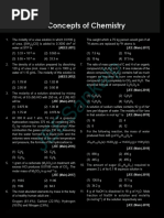 Basic Concepts of Chemistry