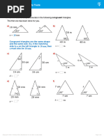 Congruence and Similarity Tests: 18 MM 18 MM M