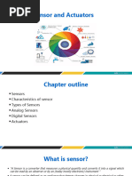 3 - Sensor and Actuators