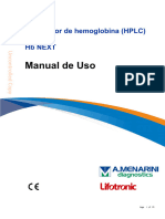 HB NEXT Analyzer Operator Manual Spanish