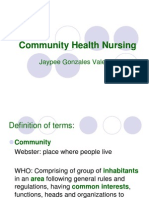 Community Health Nursing