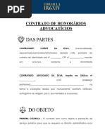 Contrato de Serviços Jurídicos