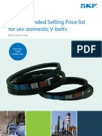 V Belt - Pricelist 6th May 2022