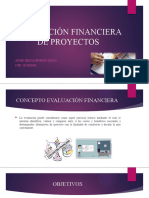 Evaluación Financiera de Proyectos