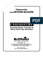 Chemistry - Assertion-Reason