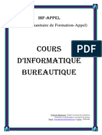 Cours D'informatique Bureautique