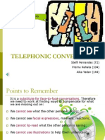 Telephonic Conversations