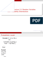 CLass 4 Random Variable