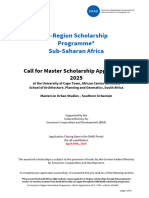 st32 Call For Scholarships Applications South Africa Uct Master