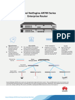 Huawei NetEngine AR700 Series Enterprise Router Data Sheet