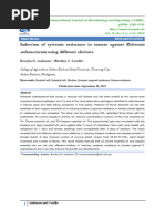 Induction of Systemic Resistance in Tomato Against Ralstonia Solanacearum Using Different Elicitors