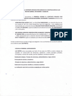 Primera Adenda Al Contrato Privado Por: Conste Por El Presente Documento, La