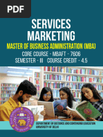 7606 Services Marketing