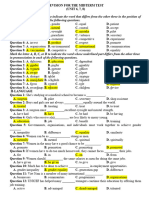 Revision For The Midterm Test GV