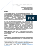 PA People Analitycs Una Necesidad para La Gestion Del Talento Humano