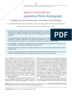 The Anteroposterior Pelvic Radiograph