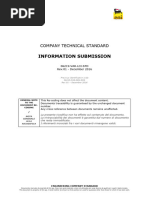 Information Submission: Company Technical Standard