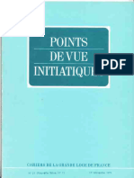 1 Points de Vue Initiatiques 1971