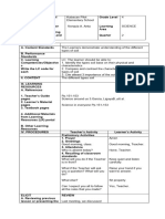 Daily Lesson Log Science Finall 1 1