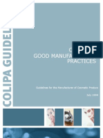 03 - Good Manufacturing Practices - Guidelines For The Manufacturer of Cosmetic Products