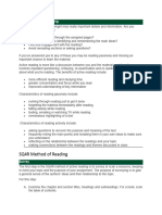 ACTIVE AND PASSIVE READING, SQ4R Method